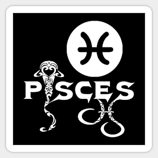 Pisces Star Sign Sticker